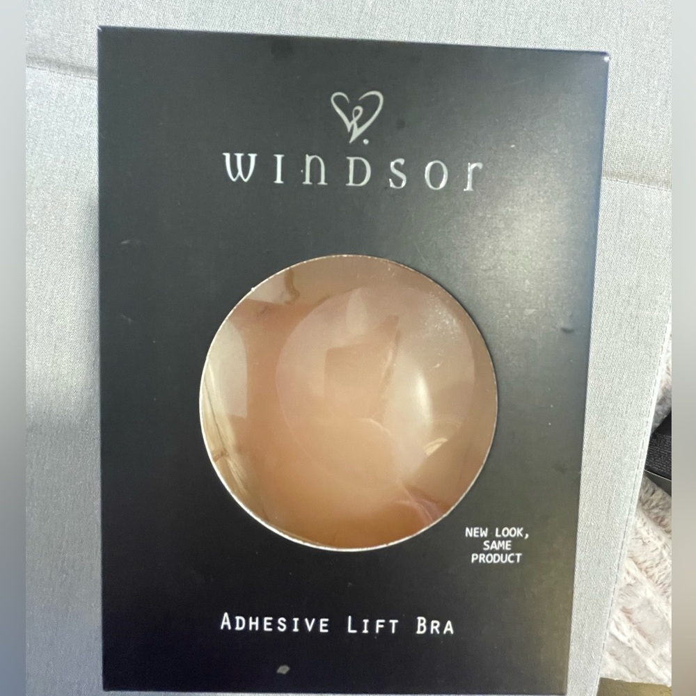 Nude Silicone Adhesive lift bra. From Windsor. Size B